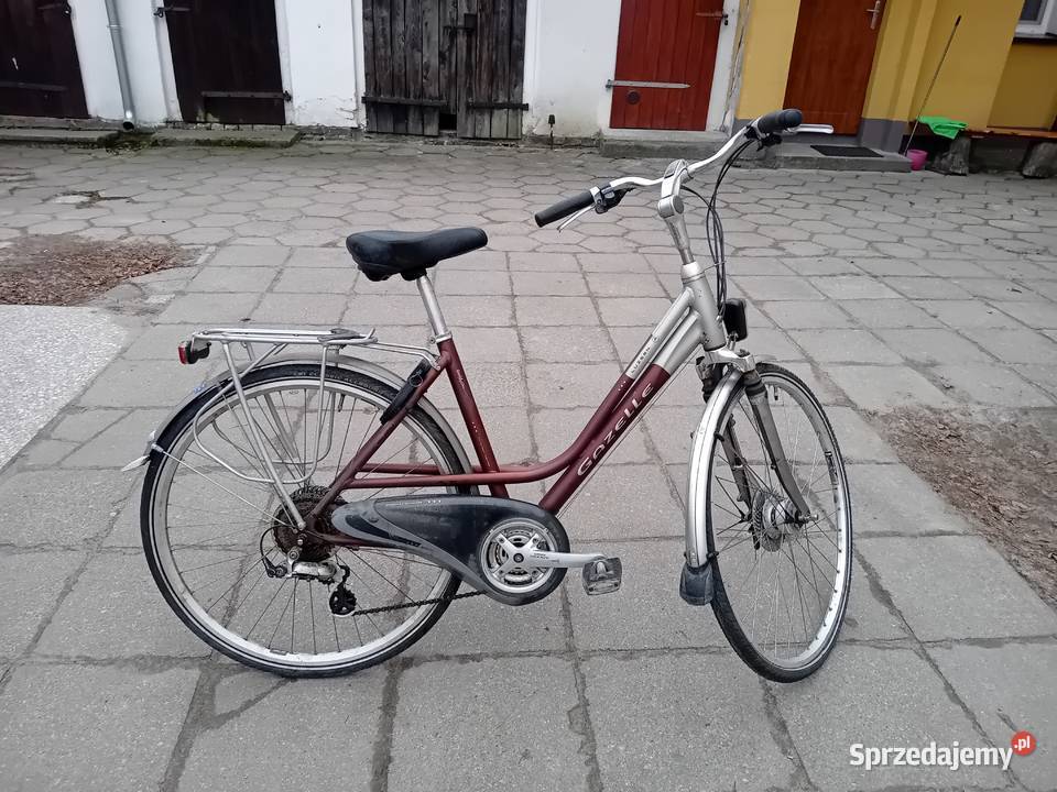 Rower miejski damka Gazelle Luzernkrótka rama wielkopolskie