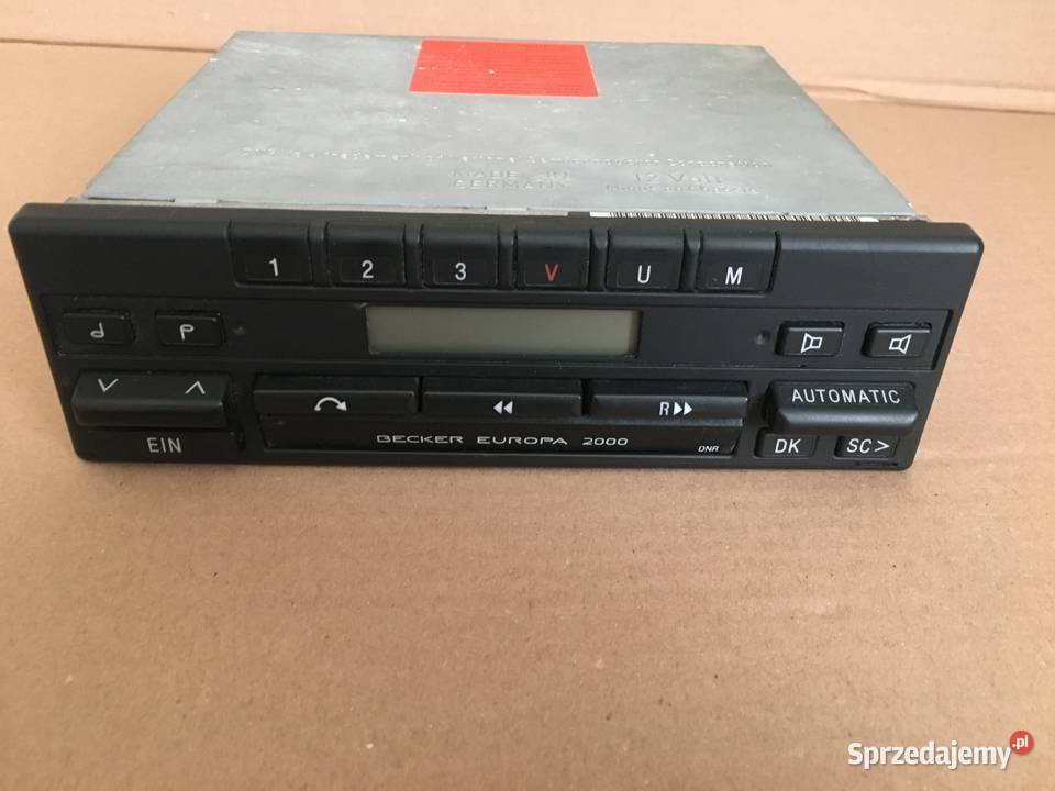 MERCEDES W124 RADIO BECKER EUROPA 2000 podlaskie