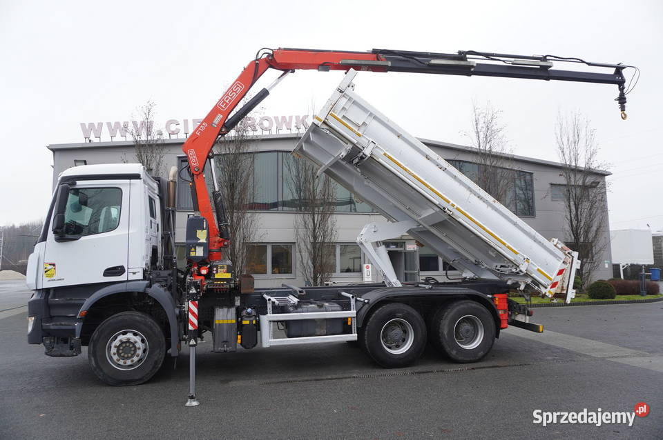 MercedesBenz Arocs 2636 6x4Wywrotka 2stronnaHDS Wywrotki Kraków