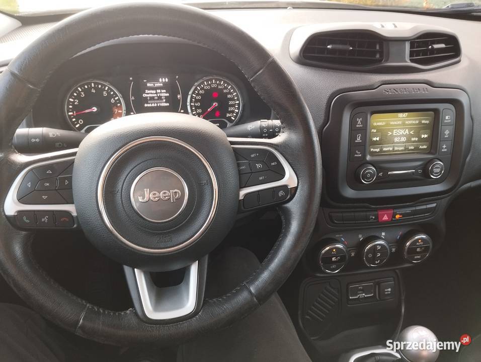 Jeep Renegade 2015 16b super stan opłacony klimatyzacja lubelskie Kraśnik sprzedam