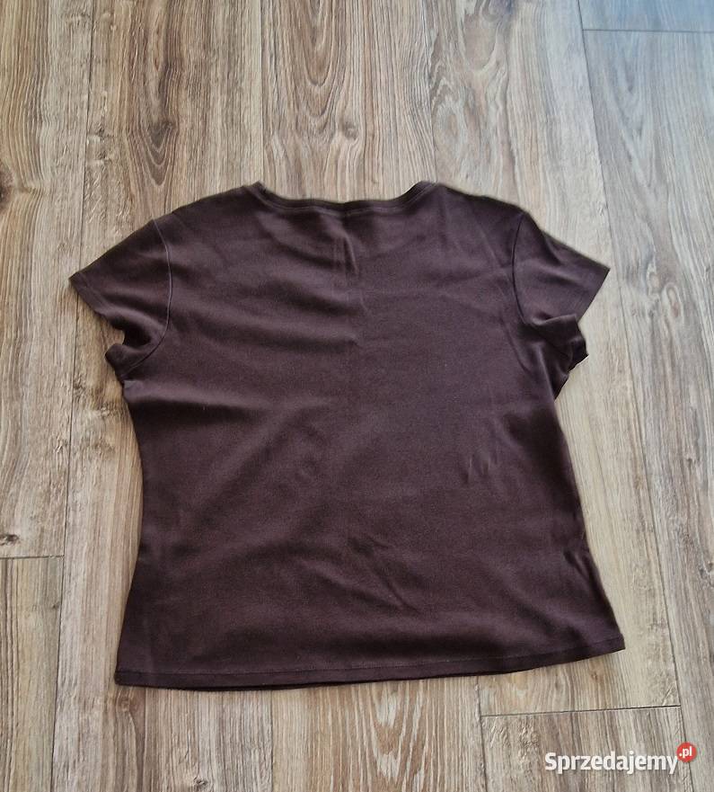 bluzka top 40 L MarksSpencer brązowa brąz Kraków