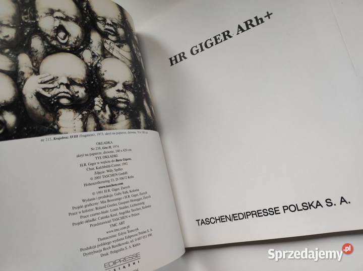 Taschen album HR Giger ARh Kielce