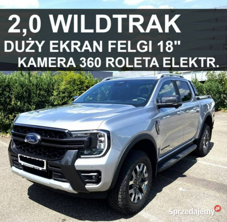 Ford Ranger Wildtrak 205 4x4 Roleta elektr Szczecinek