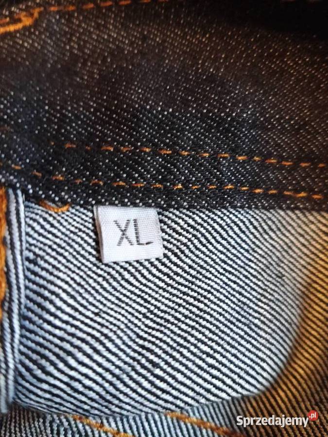 Texasowe robocze spodnie czarne Odzież codzienna małopolskie