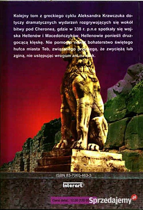 GROBY CHERONEI Aleksander Krawczuk wyd Interart