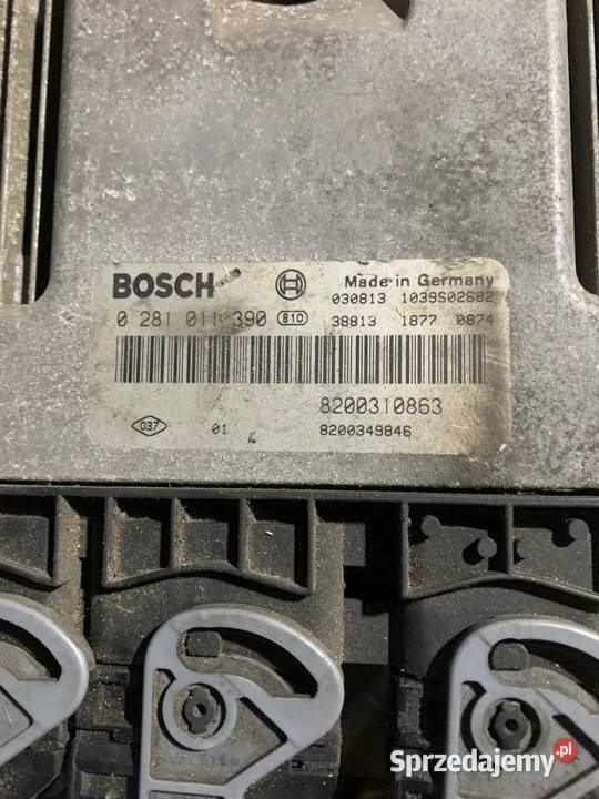 Komputer sterownik silnika Renault Scenic II 2 zachodniopomorskie Szczecin