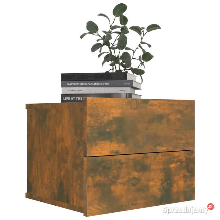 Szafka nocna przydymiony dąb 40x30x30 WM815411 Warszawa