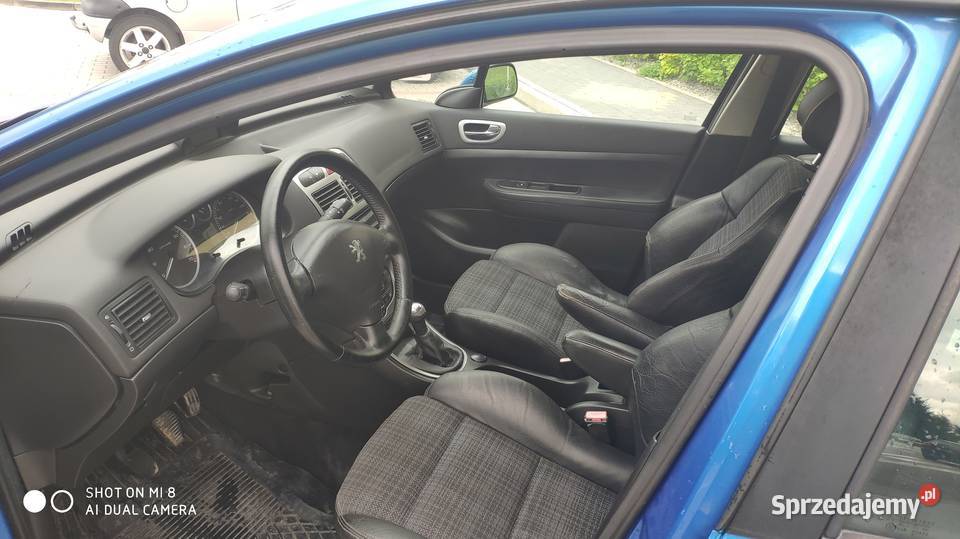 Peugeot 307 20 benzyna 2002r skóry klima zamiana nieuszkodzony podkarpackie Rzeszów