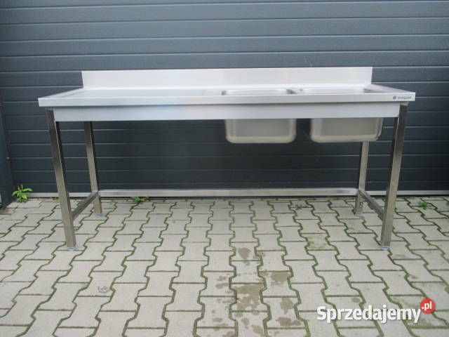 Zlew Gastronomiczny Z Ociekaczem 2 Komorowy