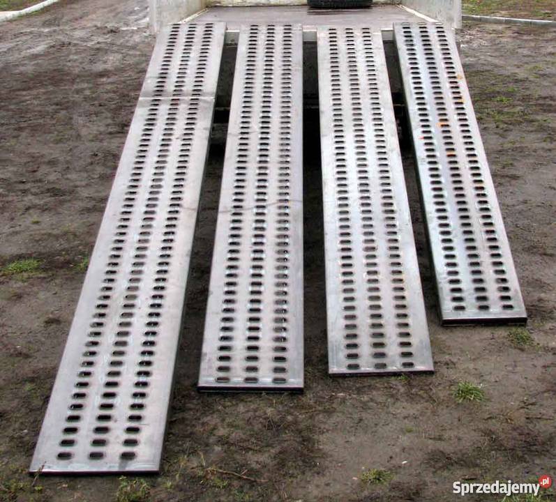 Trapy stalowe aluminiowe Najazdy Podjazdy Rampa Tadzin