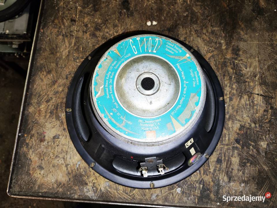 Skrzynia basowa bassowa tuba subwoofer JBL GT102 skrzynie basowe i tuby Niegowonice