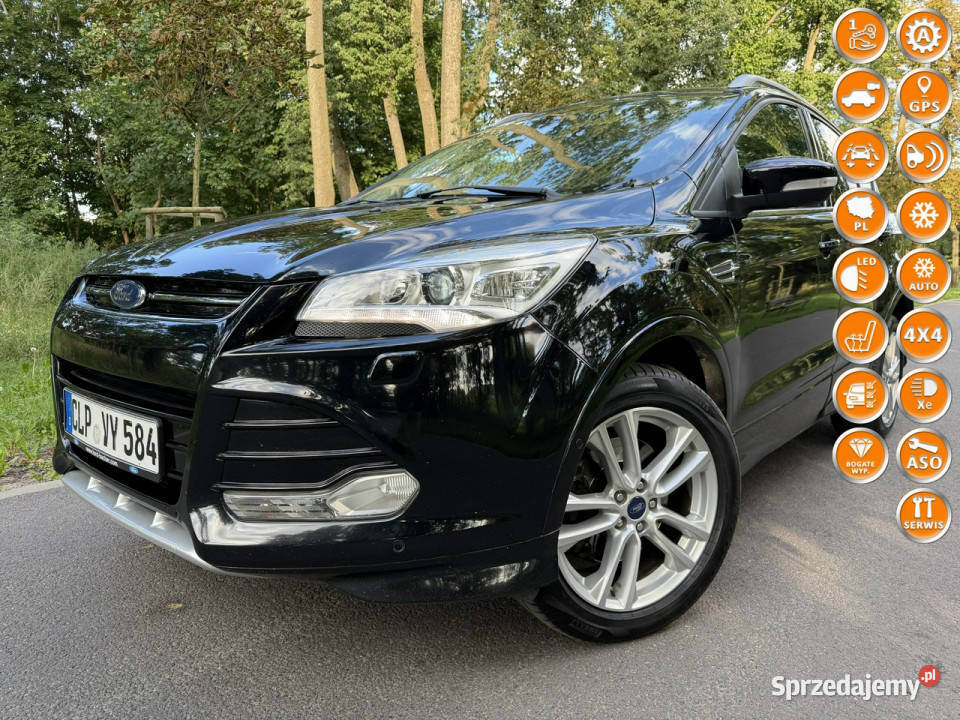 Ford Kuga 20 TDCI 182 4x4 Indyvidual Navi Led Józefkowo