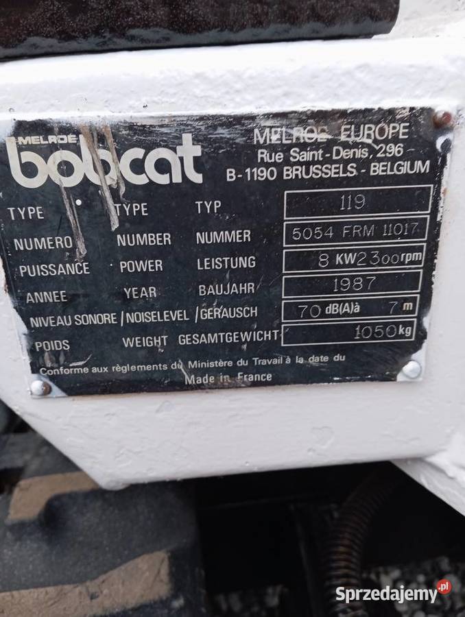 Mini Koparka Bobcat Mielec