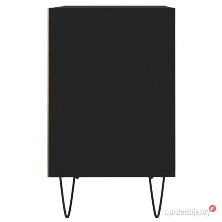 Szafka pod TV czarna 695x30x50 materiał