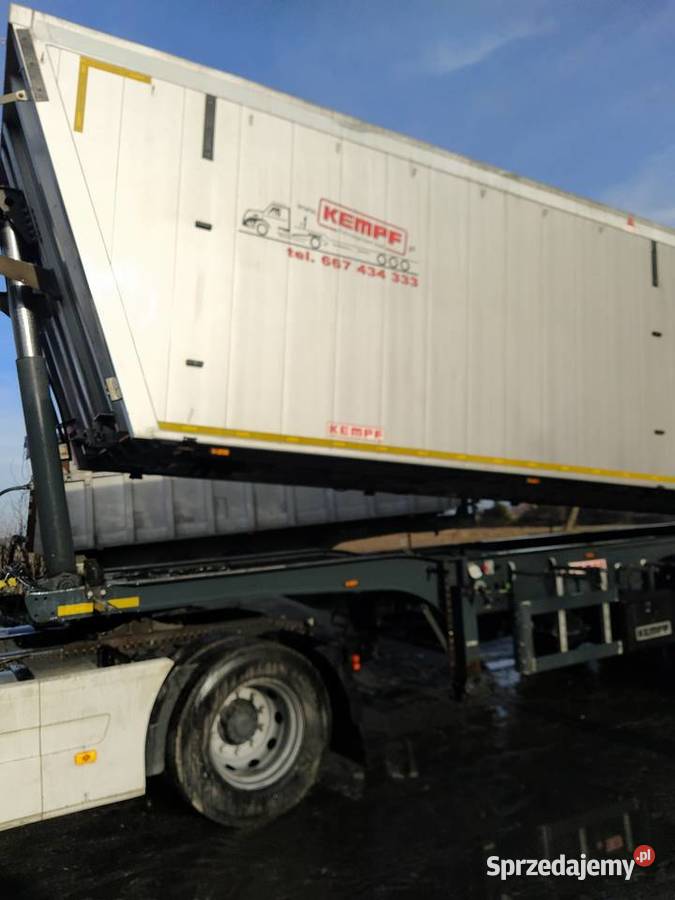 Naczepa wywrotka kempf volvo Lublin sprzedam