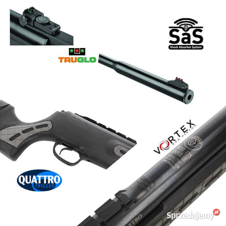 Wiatrówka Hatsan 135 QE Sniper Vortex sprężyna Maciejowice