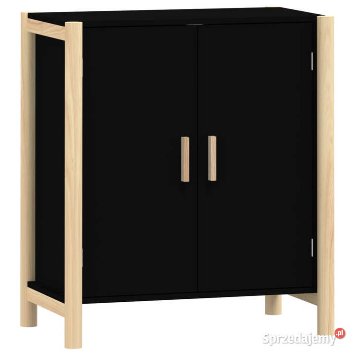 Szafka czarna 62x38x70 materiał drewnopochodny mazowieckie