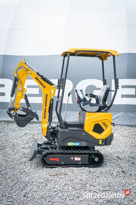 Mini Koparka Berger Kraus BK1000JS JOYSTICK Nowy Sącz