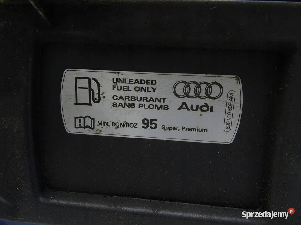KLAPKA WLEWU PODSTAWA PALIWA KOREK LX5Q AUDI A3 osobowe małopolskie