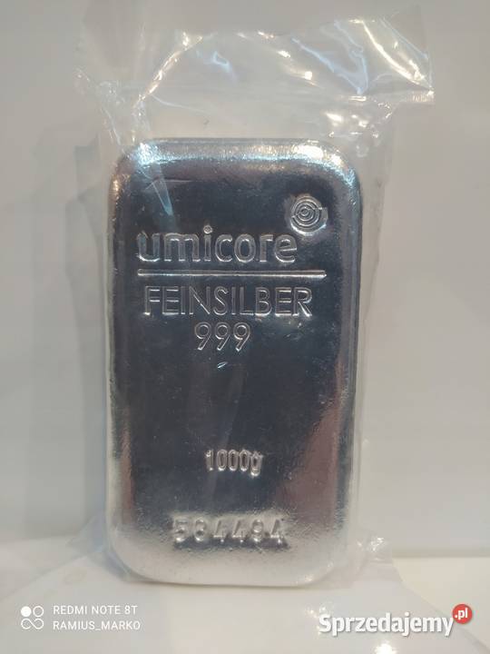 Sztabki 1 srebro Umicore Katowice