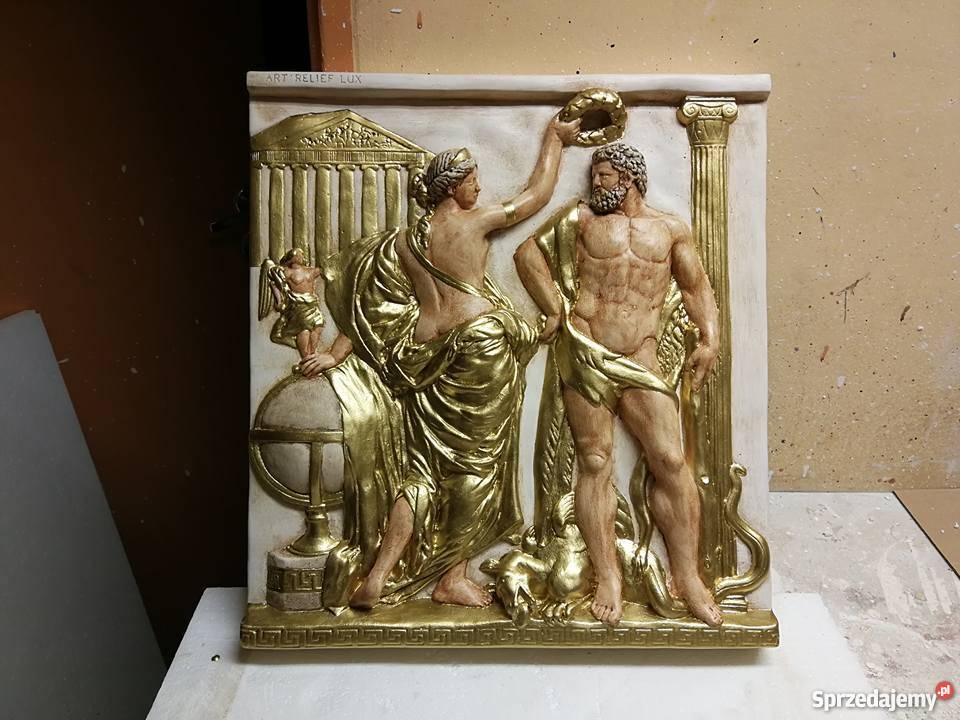 Herb Godło Polski Orzeł Płaskorzeźba Sztukateria Wyposażenie wnętrz Zielona Góra