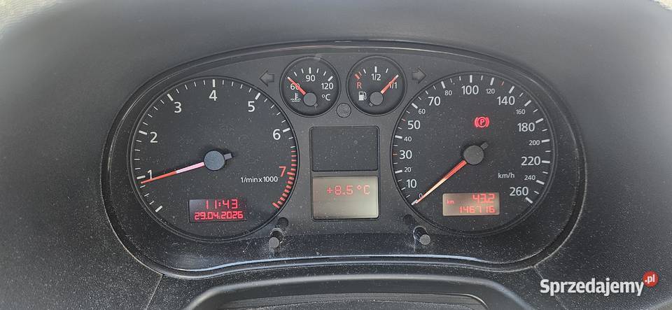 Audi A3 Klima 16 Benzyna przebieg 146 Częstochowa sprzedam