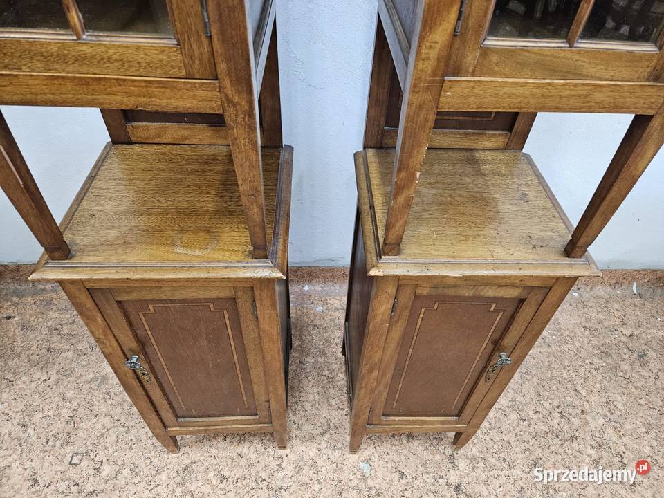 Wąska szafka witrynka słupek secesja Nowy Sącz sprzedam