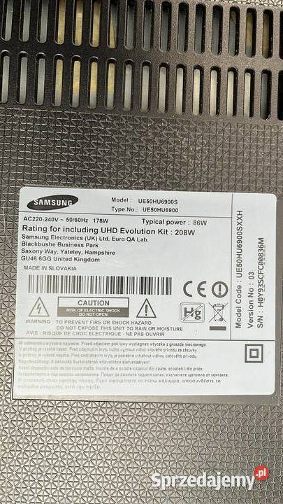 Telewizor Samsung 50 Twoje Centrum Domowej Legnica