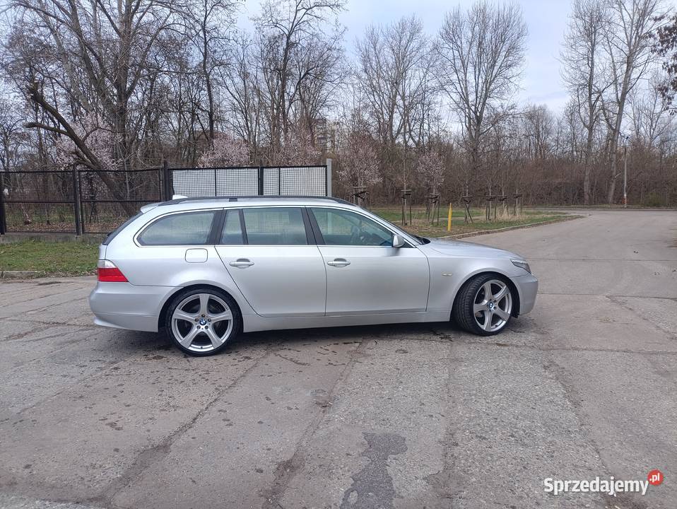 BMW E61 520d super stan zadbane 20 felgi Sosnowiec
