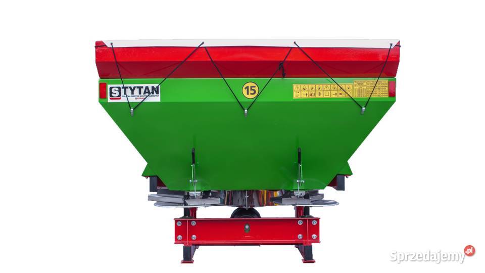 Rozsiewacz do nawozów dwutarczowy TYTAN nieuszkodzony Pozostałe podkarpackie Zabłocie