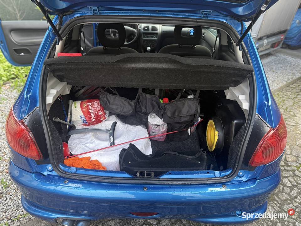 Peugeot 206 jbl 14 benzynagaz z klimatyzacja elektryczne szyby Luboń