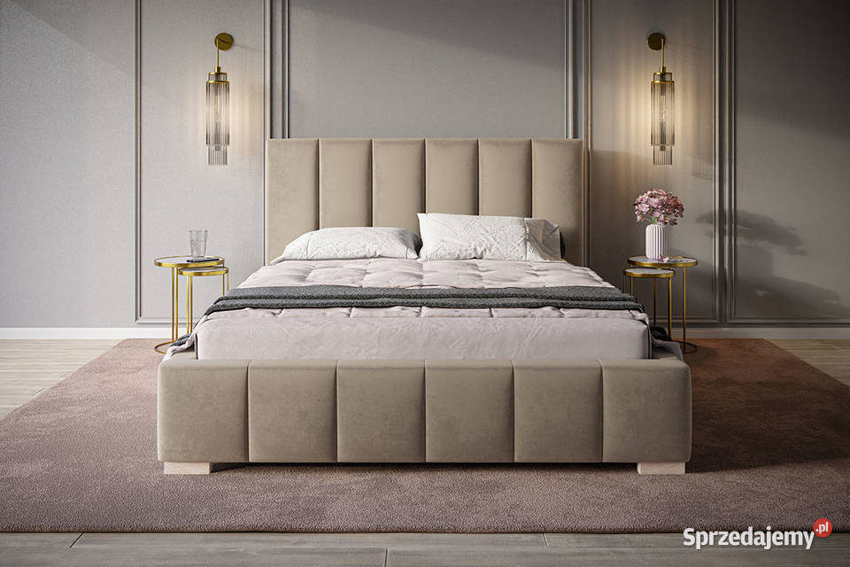 Łóżko łóżka tapicerowane MILANO 120140160180x200 224cm pomorskie Gdańsk