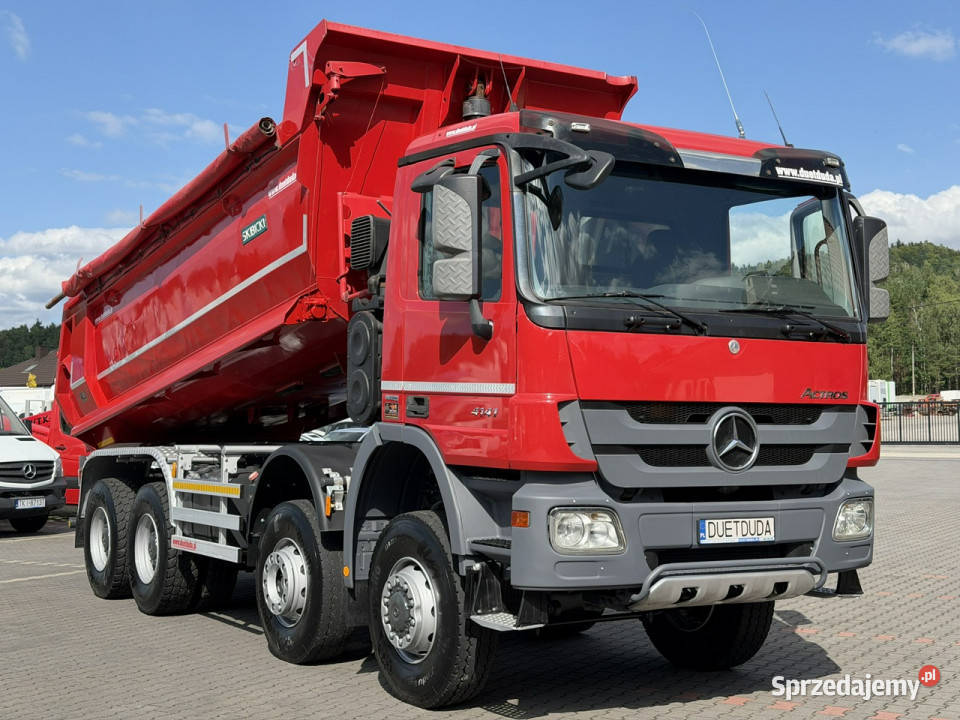 Mercedes Actros 4141 8x6 Wywrot SKIBICKI Automat automatyczna Widełki