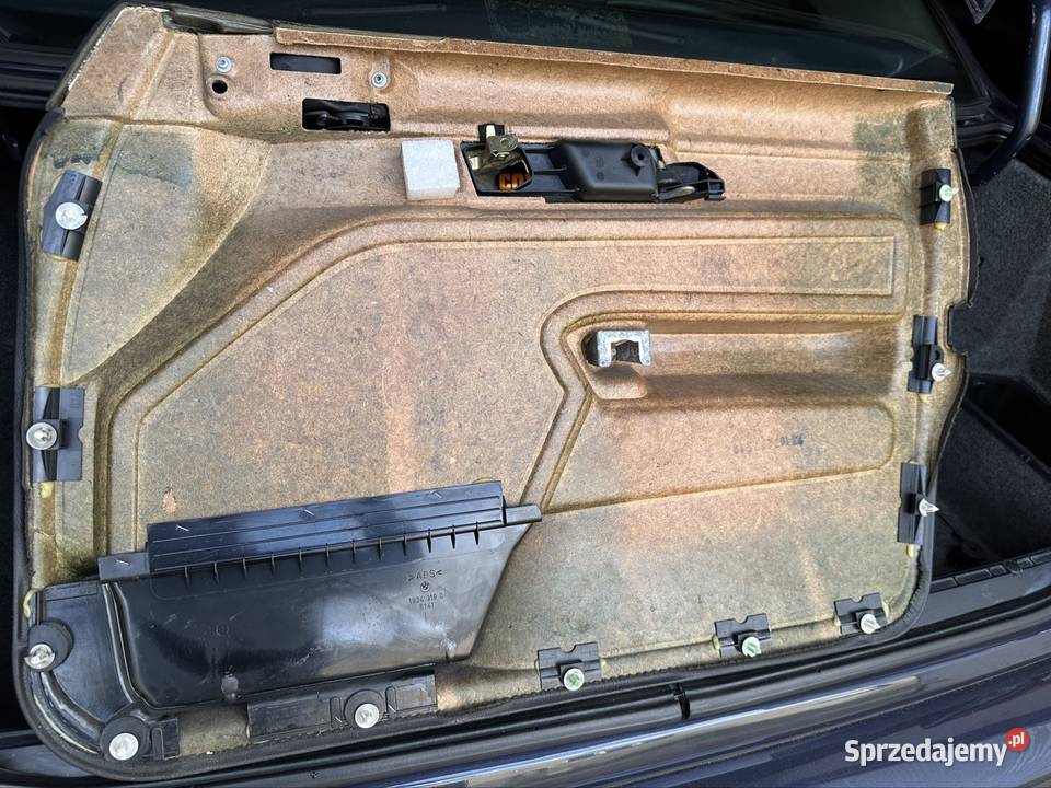 Boczek drzwi bmw e34 lewy Golub-Dobrzyń sprzedam