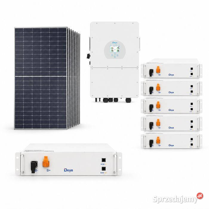 Zestaw fotowoltaiczny hybrydowy 18 kWp falownik Zestawy