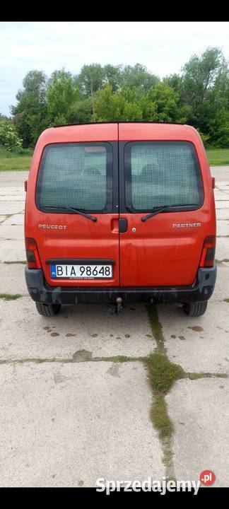 Peugeot Partner 20hdi bez rdzyklimaHak nieuszkodzony Łapy