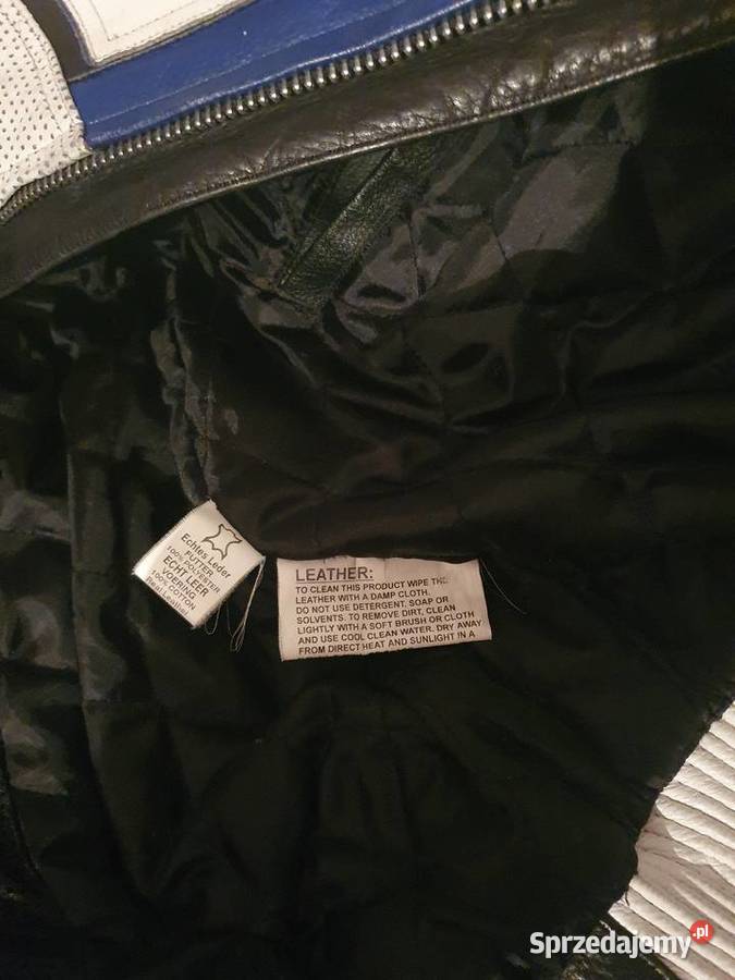 kurtka motocyklowa skórzana yamaha Rożnów