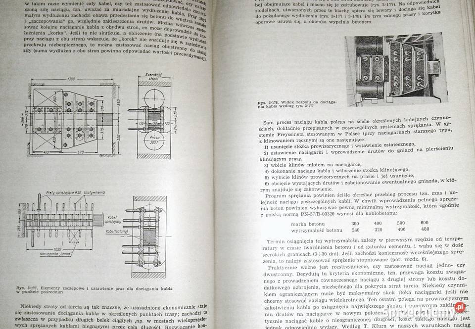 Budownictwo betonowe Konstrukcje sprężone Tom 3 lubelskie Chełm
