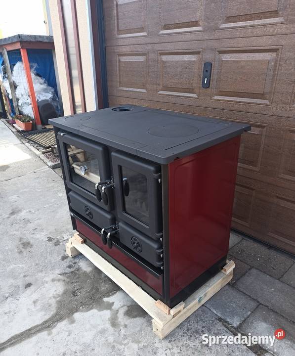 Magnum kuchnia żeliwna z piekarnikiem wiśniowa Wałbrzych