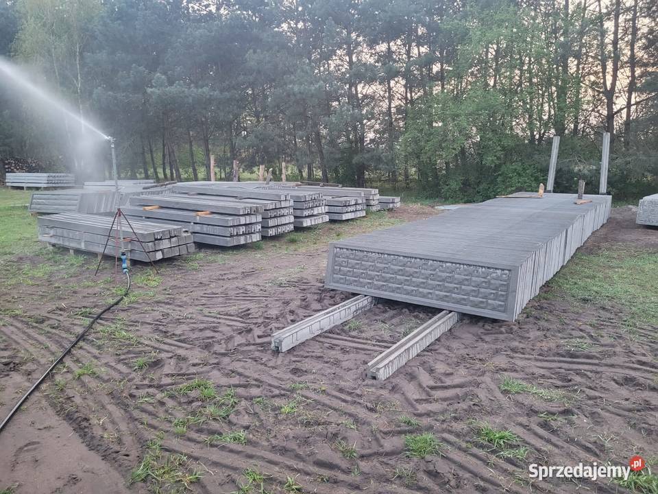 Płoty Betonowe różne rodzaje montaż