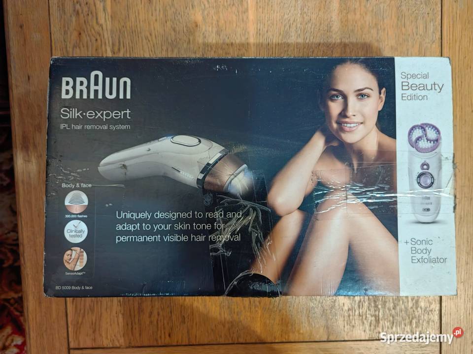 Braun silk Expert D5009 depilator zwrot amazon AGD drobne śląskie Sosnowiec