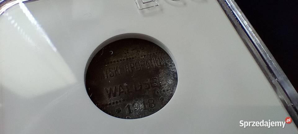 Stare monety 10 fenig 1918 cynk Niemcy grading Lesko