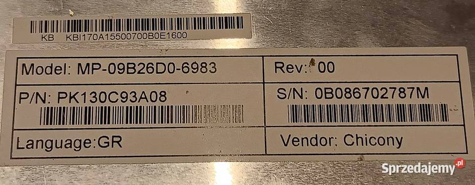 Acer Aspire 5741G Klawiatura Opole