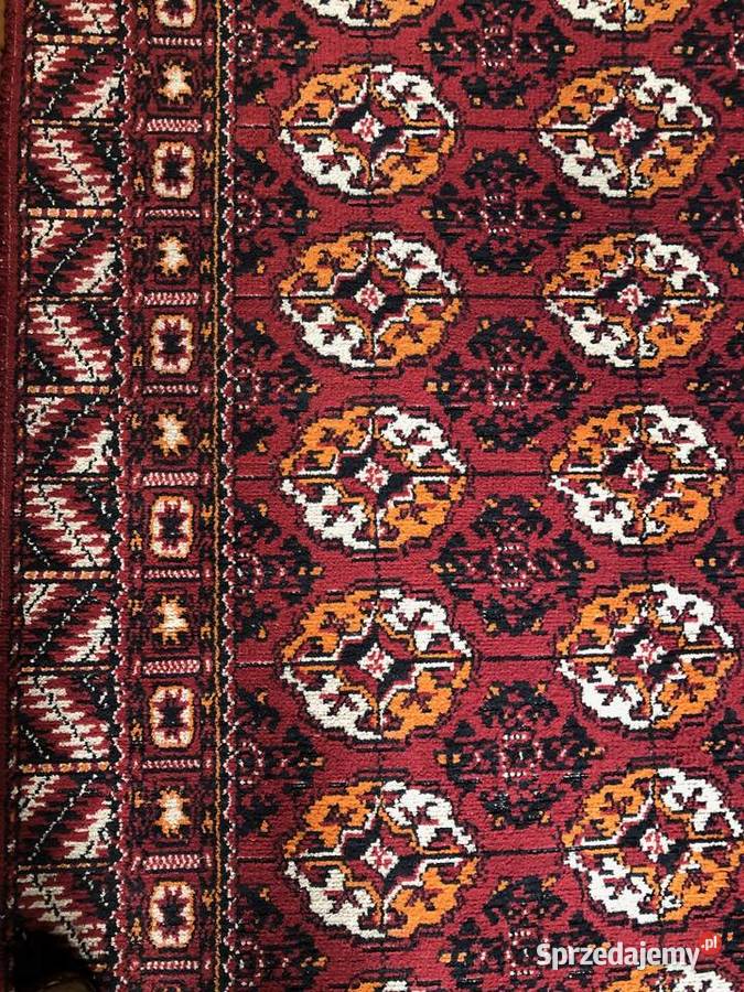 Duży dywan PRL vintage oryginał 1965 Kraków