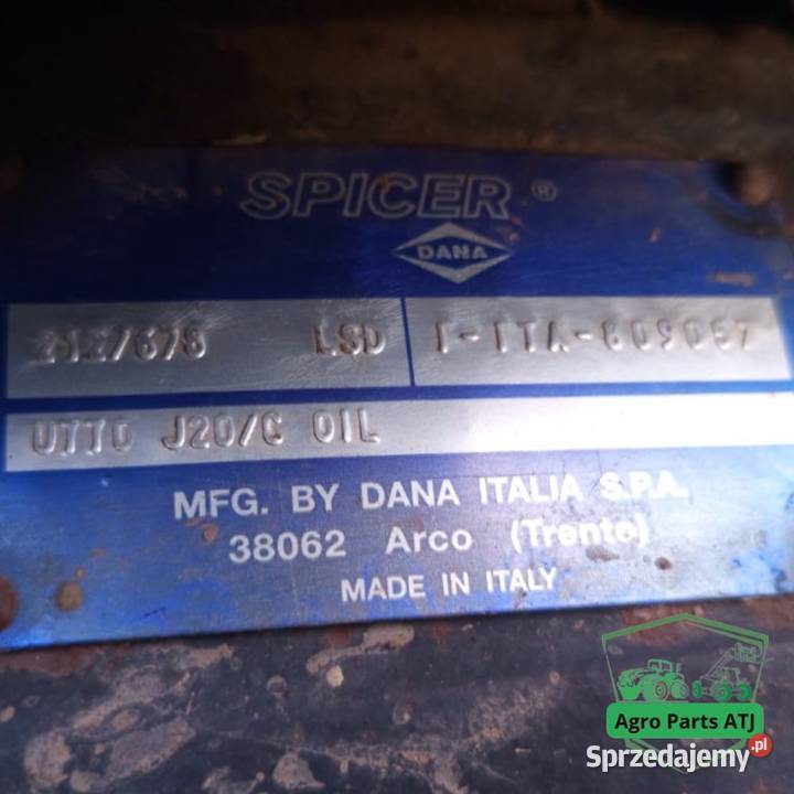 Przedni most Dana Spicer Holland LM 5080 Ciechanowiec