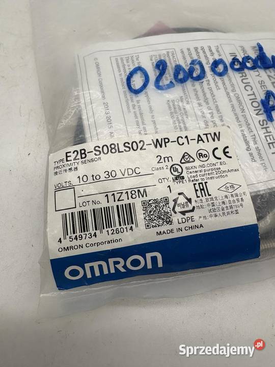 Omron E2BS08LS02WPC1ATW Czujnik indukcyjny Pozostałe Warszawa