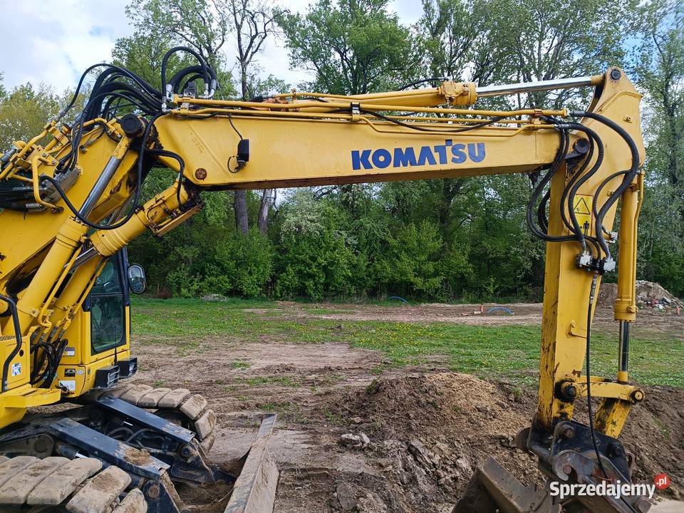 Koparka gąsienicowa Komatsu 138 US8 2011 Koparki Nowy Dwór Mazowiecki