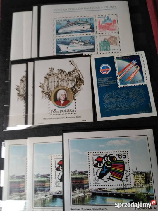 BLOCZKI I ARKUSIKI FILATELISTYCZNE sprzedam