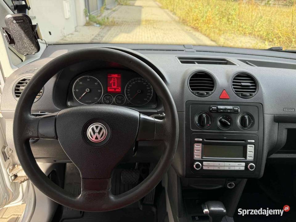 Volkswagen Caddy III 19TDI DSG 2009r Blaszak elektryczne lusterka Łódź sprzedam