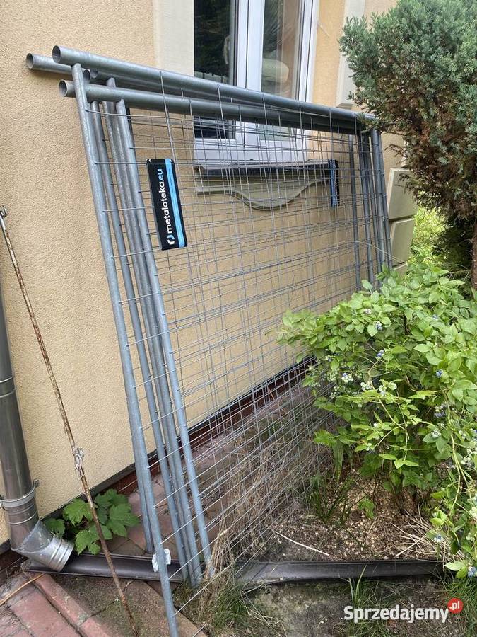 Panel ogrodzeniowy budowlany STRONG 2x172m 7 sprzedam